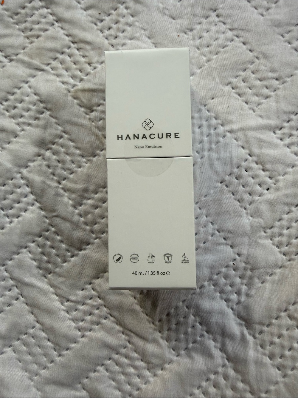HANACURE Nano Emulsion Daily Moisturizer 1.35 oz NEW in Box